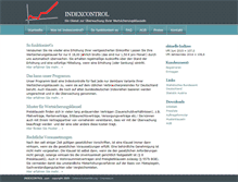 Tablet Screenshot of indexcontrol.com